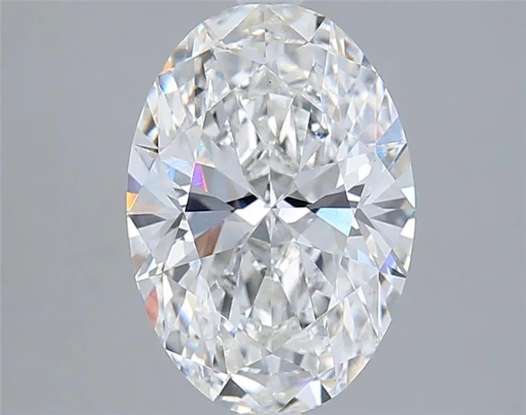 3.08ct Oval Lab Grown Diamond (Colour F, Clarity VVS2, IGI Certified)
