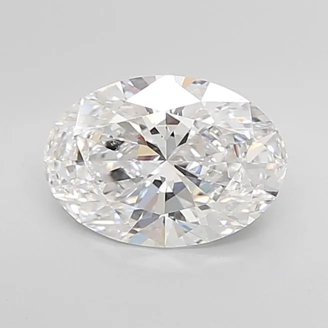 3.09ct Oval Lab Grown Diamond (Colour D, Clarity VVS1, Cut EX, IGI Certified)