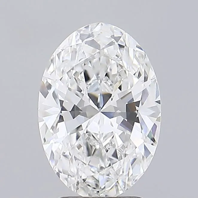 3.09ct Oval Lab Grown Diamond (Colour E, Clarity VVS1, IGI Certified)
