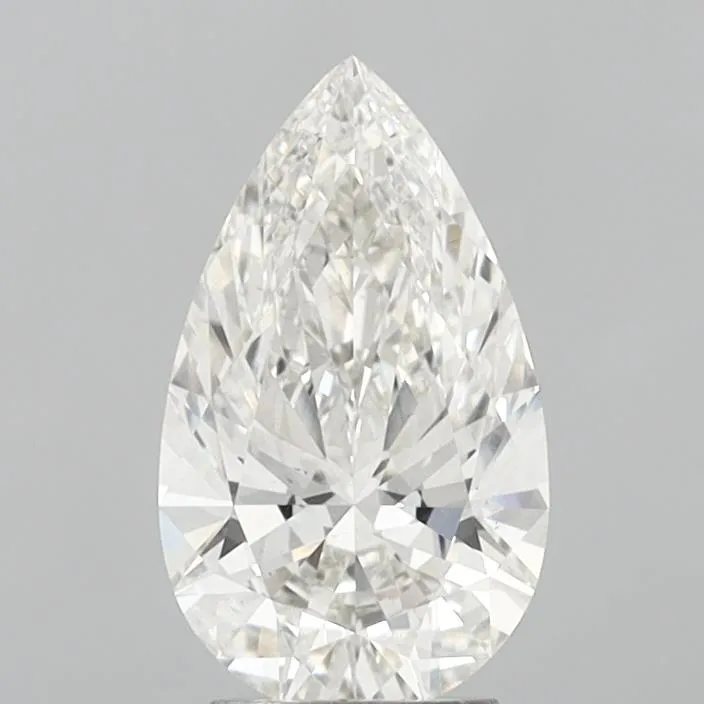 3.09ct Pear Lab Grown Diamond (Colour G, Clarity VS2, IGI Certified)