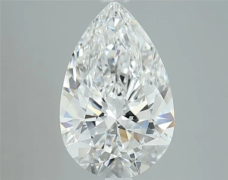 3.10ct Pear Lab Grown Diamond (Colour E, Clarity VVS2, Cut EX, IGI Certified)