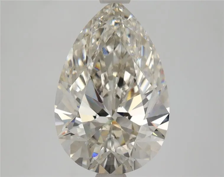3.10ct Pear Lab Grown Diamond (Colour H, Clarity VVS2, IGI Certified)