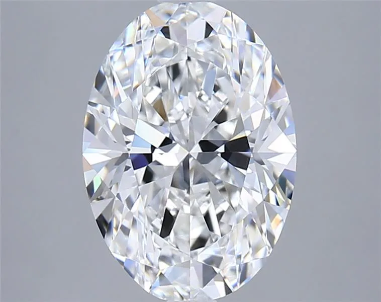 3.11ct Oval Lab Grown Diamond (Colour E, Clarity VVS1, IGI Certified)