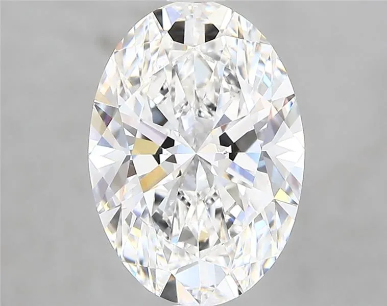 3.17ct Oval Lab Grown Diamond (Colour D, Clarity VVS1, IGI Certified)
