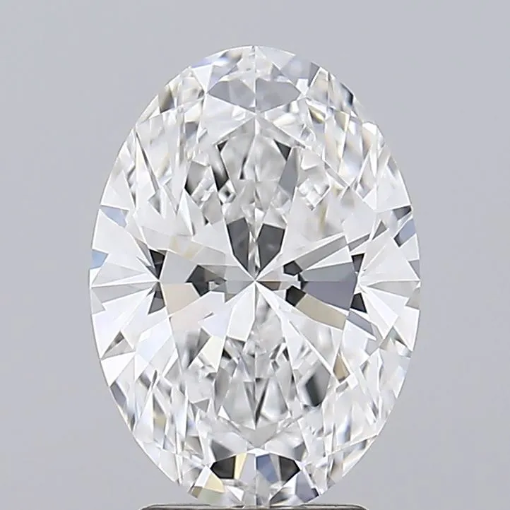 3.21ct Oval Lab Grown Diamond (Colour D, Clarity IF, IGI Certified)