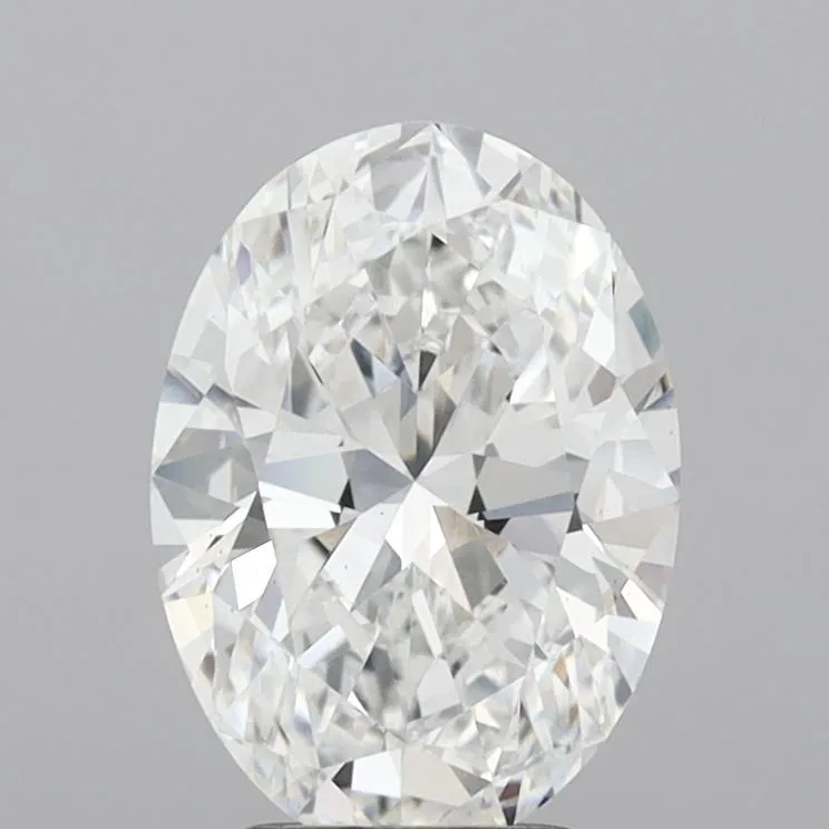 3.21ct Oval Lab Grown Diamond (Colour E, Clarity VS1, IGI Certified)