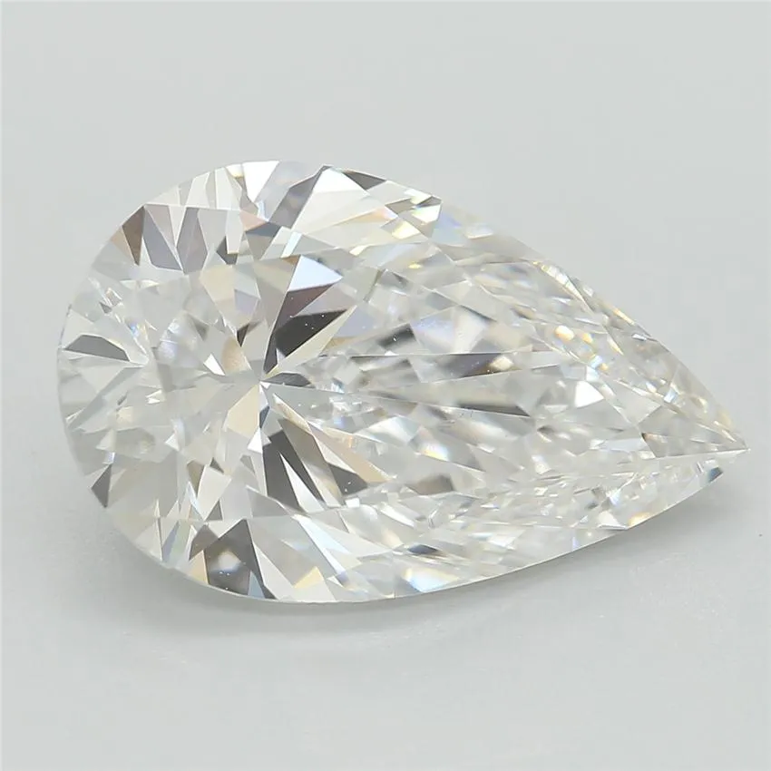 3.21ct Pear Lab Grown Diamond (Colour E, Clarity VVS2, Cut GD, GIA Certified)