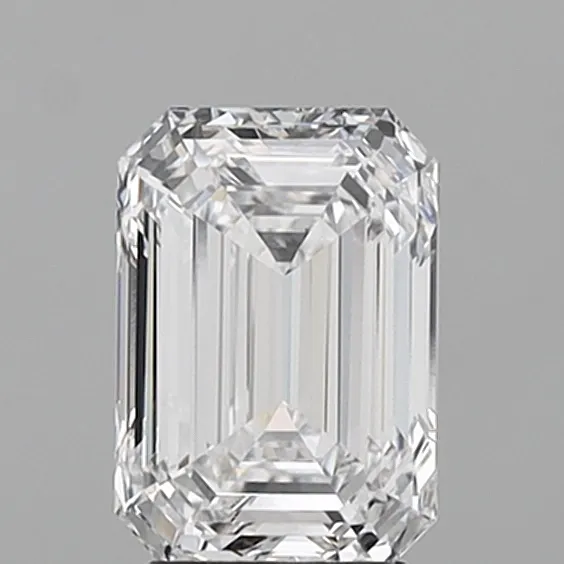 3.32ct Emerald Lab Grown Diamond (Colour D, Clarity VVS2, IGI Certified)