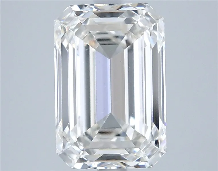 3.55ct Emerald Lab Grown Diamond (Colour G, Clarity VVS2, IGI Certified)