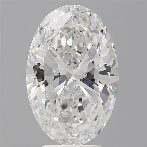 3.56ct Oval Lab Grown Diamond (Colour D, Clarity VVS1, IGI Certified)