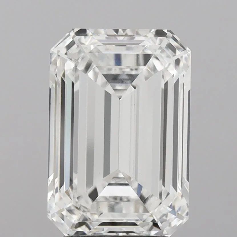 3.58ct Emerald Lab Grown Diamond (Colour E, Clarity VVS2, IGI Certified)