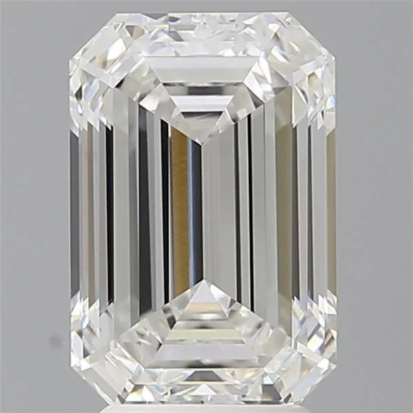 3.59ct Emerald Lab Grown Diamond (Colour F, Clarity VVS2, IGI Certified)