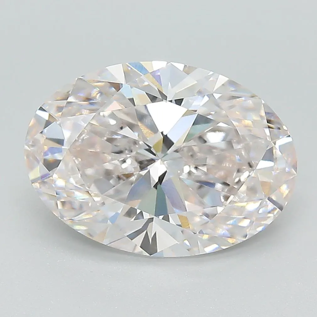 3.59ct Oval Lab Grown Diamond (Colour G, Clarity VVS2, IGI Certified)