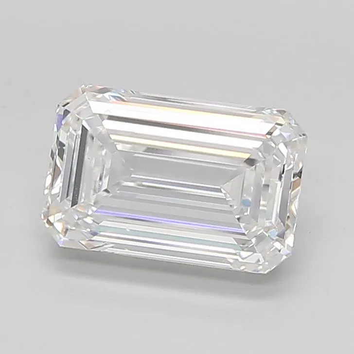 3.71ct Emerald Lab Grown Diamond (Colour D, Clarity VVS2, IGI Certified)