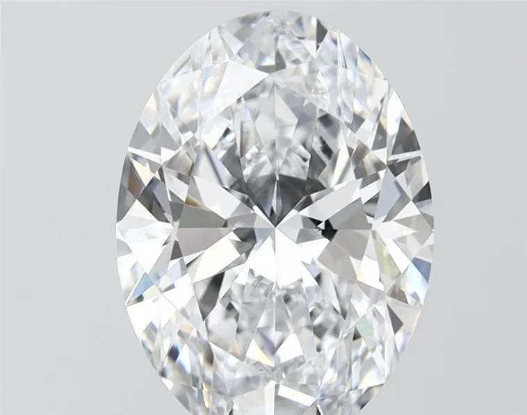 3.71ct Oval Lab Grown Diamond (Colour E, Clarity VVS2, IGI Certified)