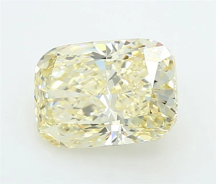 3.76ct Cushion modified Lab Grown Diamond (Colour Fancy Intense Yellow, Clarity VS1, IGI Certified)