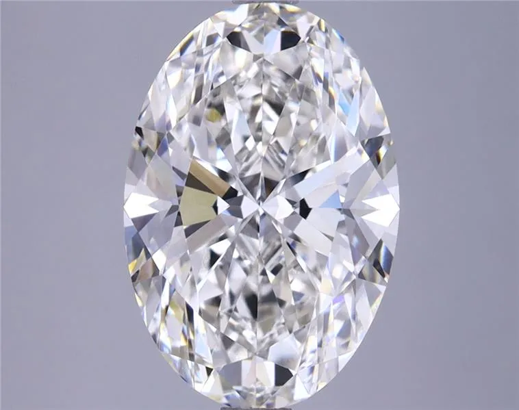 3.87ct Oval Lab Grown Diamond (Colour G, Clarity VVS2, IGI Certified)