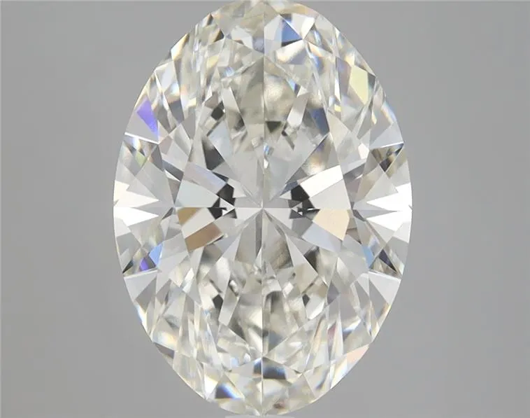 3.87ct Oval Lab Grown Diamond (Colour H, Clarity VS1, IGI Certified)