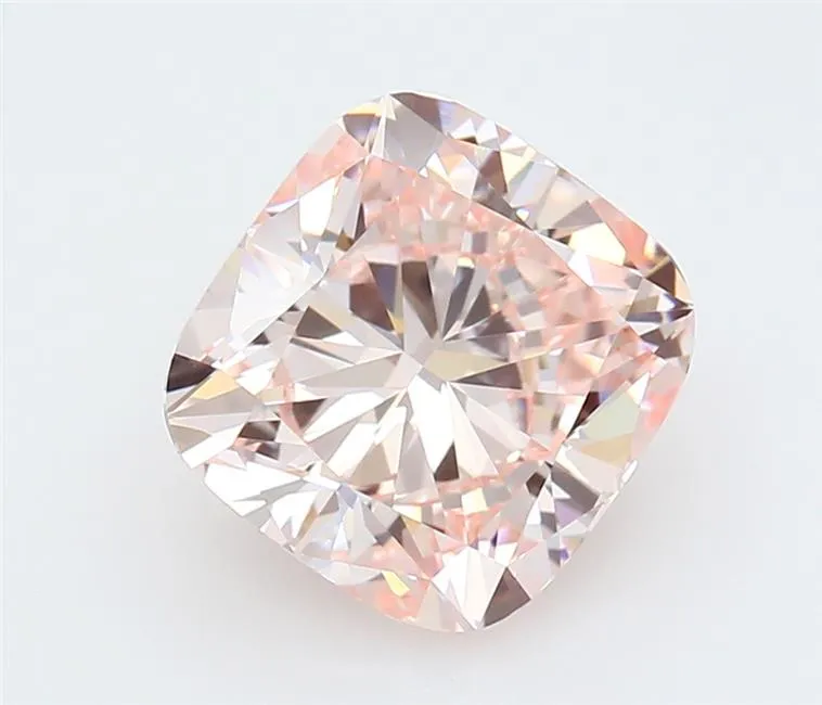3.91ct Cushion modified Lab Grown Diamond (Colour Fancy Pink, Clarity VVS2, IGI Certified)