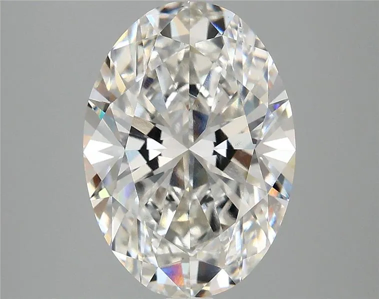 3.93ct Oval Lab Grown Diamond (Colour F, Clarity VS1, IGI Certified)