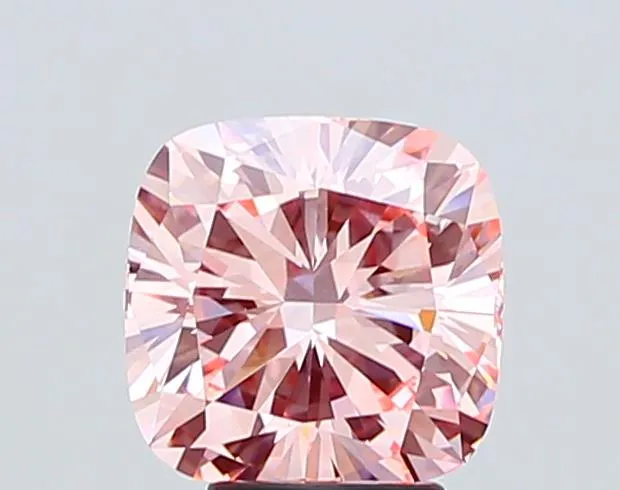4.00ct Cushion modified Lab Grown Diamond (Colour Fancy Intense Pink, Clarity VVS2, IGI Certified)