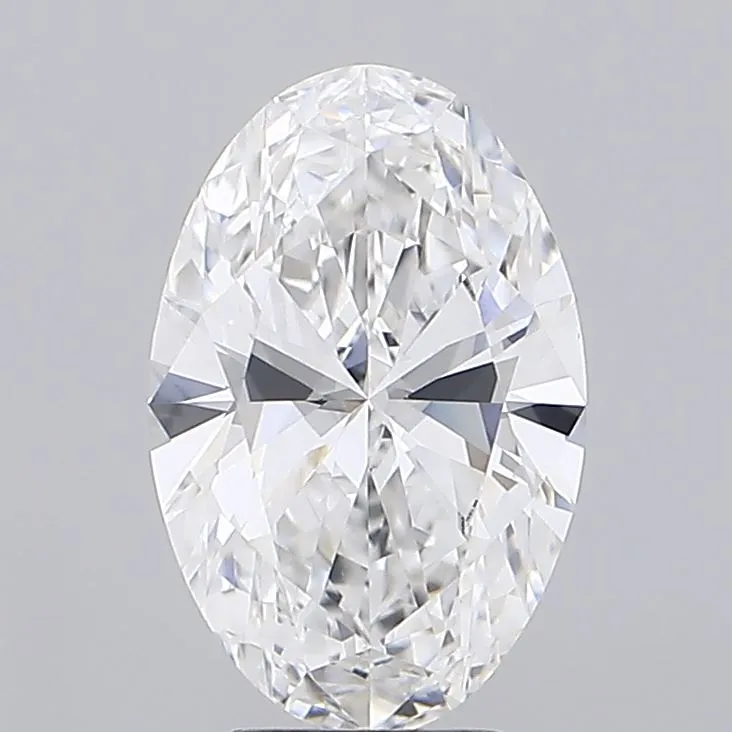 4.00ct Oval Lab Grown Diamond (Colour E, Clarity VVS1, IGI Certified)