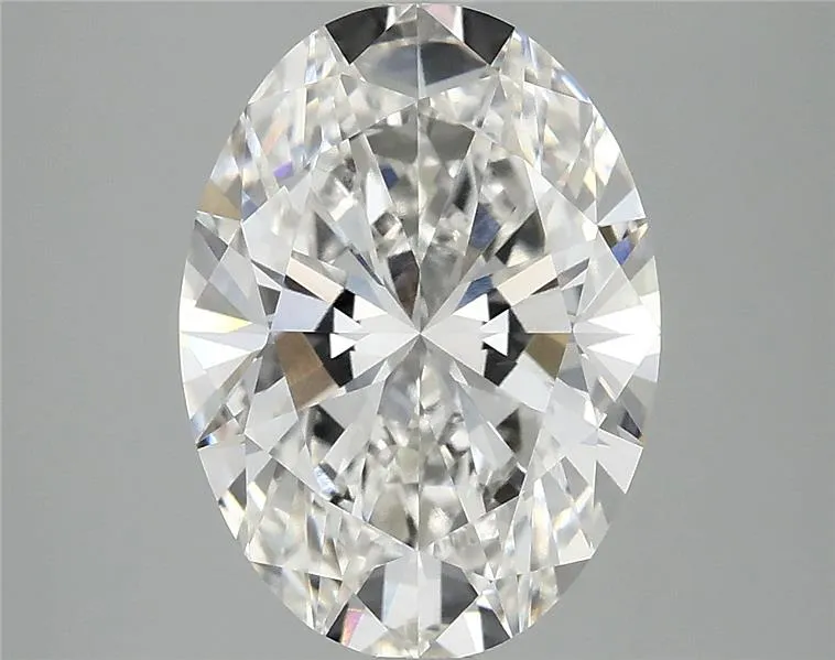 4.00ct Oval Lab Grown Diamond (Colour G, Clarity VVS2, IGI Certified)