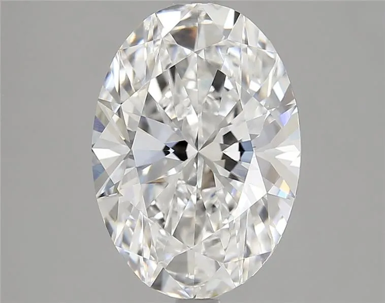 4.01ct Oval Lab Grown Diamond (Colour D, Clarity VVS2, Cut EX, IGI Certified)