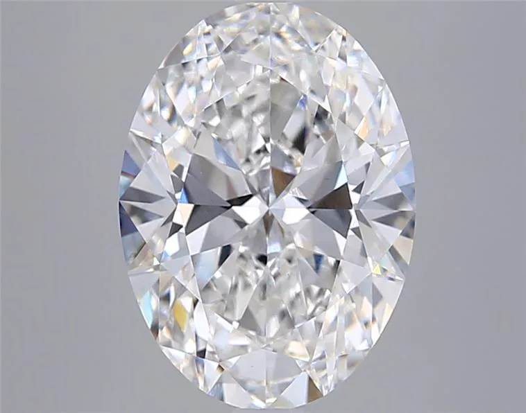 4.01ct Oval Lab Grown Diamond (Colour F, Clarity VVS2, IGI Certified)