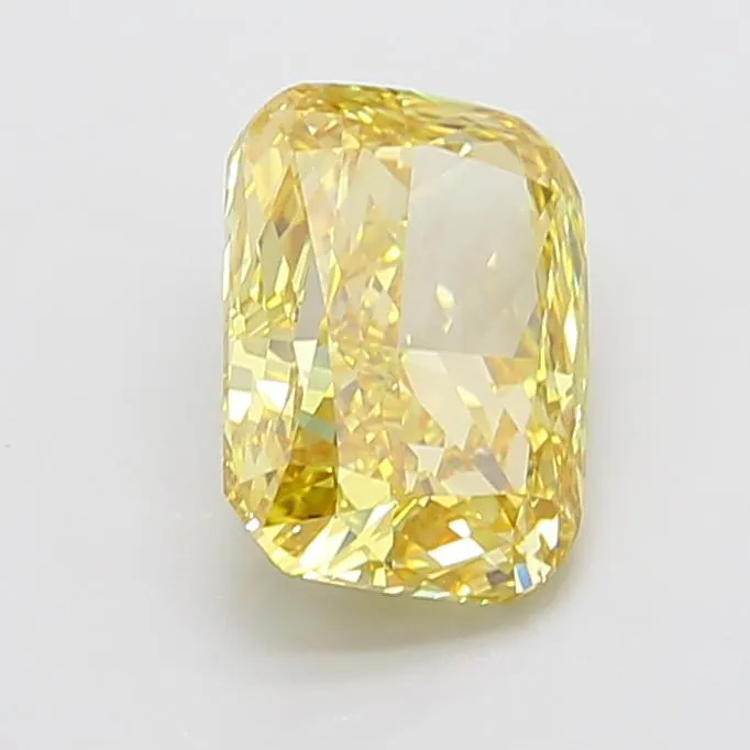 4.02ct Cushion modified Lab Grown Diamond (Colour Fancy Intense Yellow, Clarity VVS2, IGI Certified)