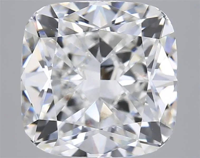 4.05ct Cushion modified Lab Grown Diamond (Colour F, Clarity VVS2, IGI Certified)