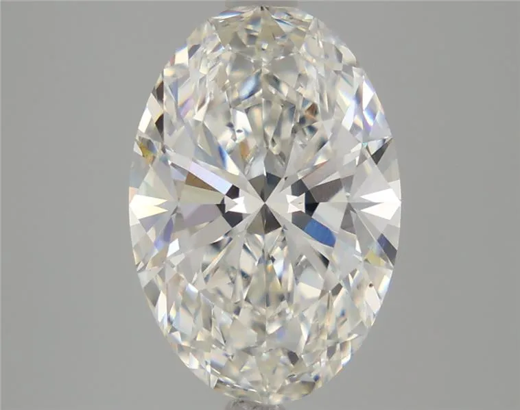 4.05ct Oval Lab Grown Diamond (Colour F, Clarity VVS2, Cut EX, IGI Certified)