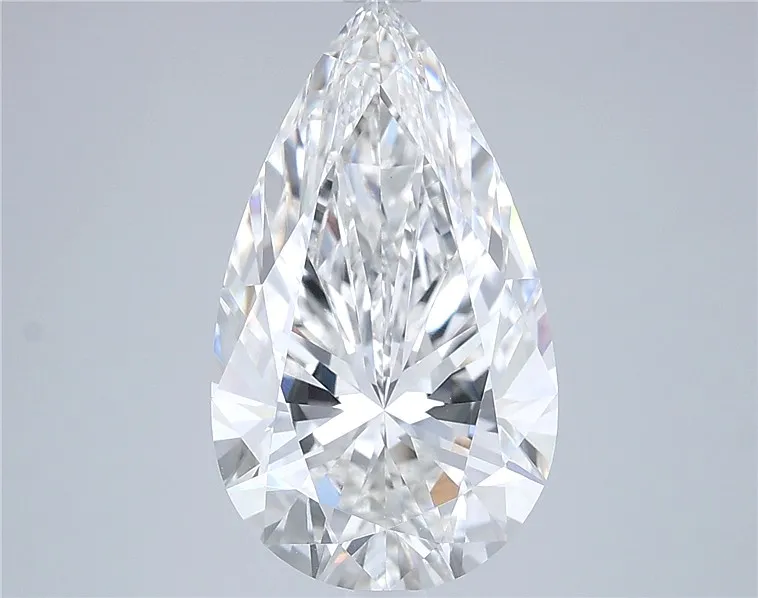 4.05ct Pear Lab Grown Diamond (Colour F, Clarity VVS2, IGI Certified)