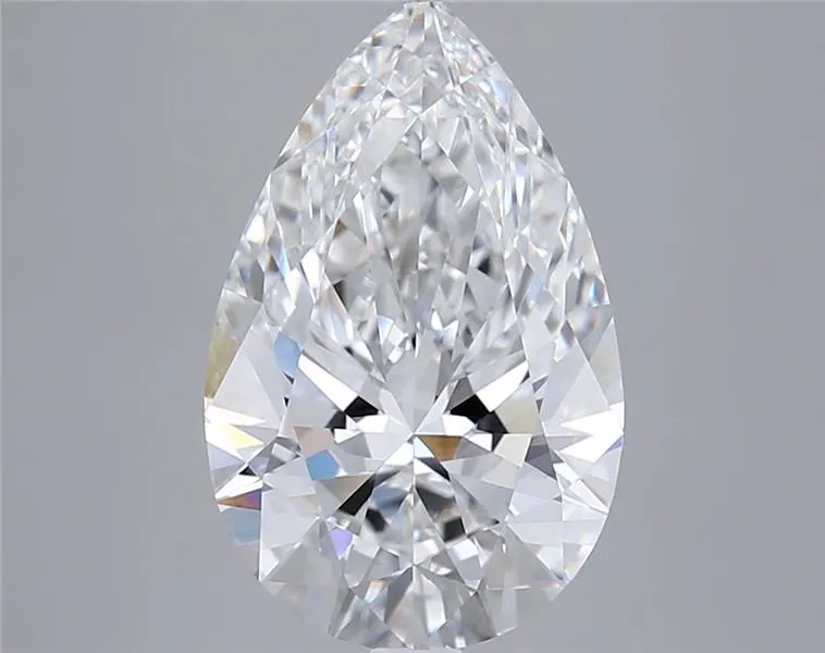 4.06ct Pear Lab Grown Diamond (Colour E, Clarity VVS2, IGI Certified)