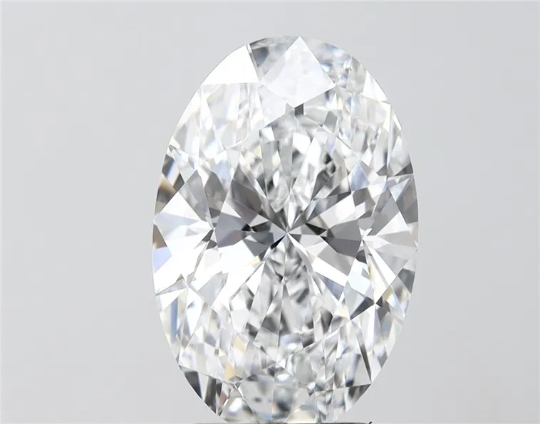 4.07ct Oval Lab Grown Diamond (Colour D, Clarity IF, IGI Certified)