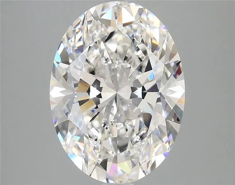 4.07ct Oval Lab Grown Diamond (Colour F, Clarity VVS2, IGI Certified)