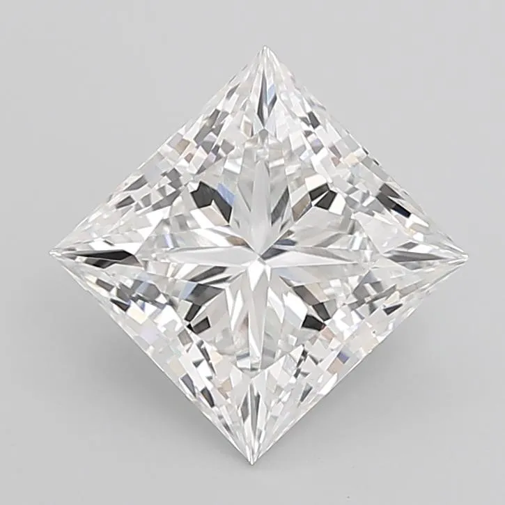 4.07ct Princess Lab Grown Diamond (Colour E, Clarity VS1, IGI Certified)