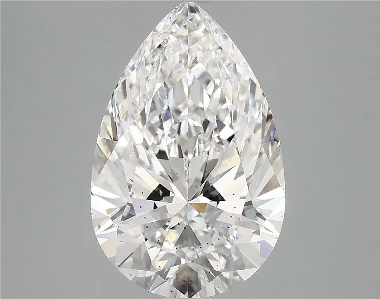 4.08ct Pear Lab Grown Diamond (Colour E, Clarity SI1, IGI Certified)