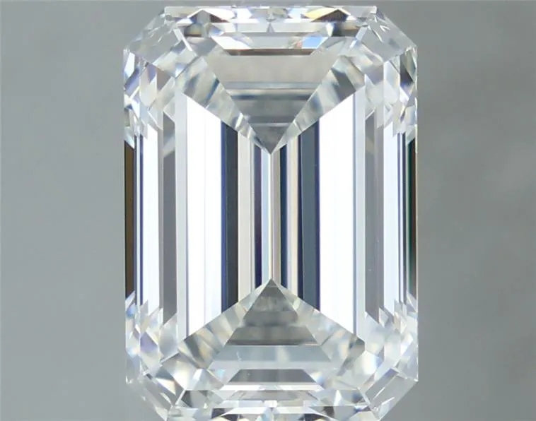 4.10ct Emerald Lab Grown Diamond (Colour F, Clarity VVS2, Cut EX, IGI Certified)