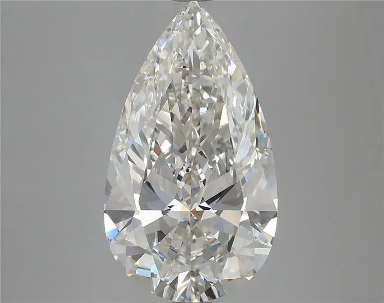 4.19ct Pear Lab Grown Diamond (Colour G, Clarity VS1, IGI Certified)