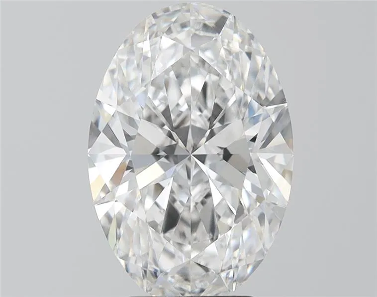 4.20ct Oval Lab Grown Diamond (Colour D, Clarity VS1, IGI Certified)