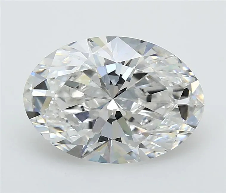 4.34ct Oval Lab Grown Diamond (Colour E, Clarity VVS2, GIA Certified)