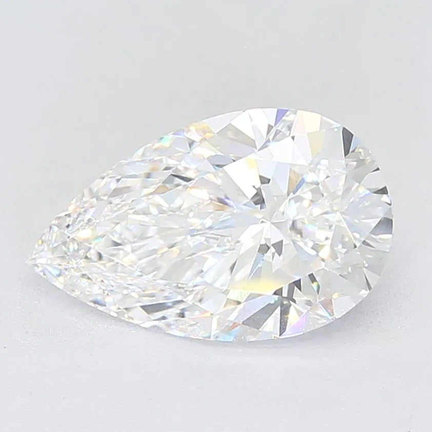 4.57ct Pear Lab Grown Diamond (Colour E, Clarity VS1, IGI Certified)