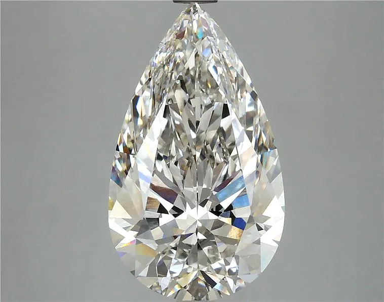 4.69ct Pear Lab Grown Diamond (Colour H, Clarity VVS2, IGI Certified)