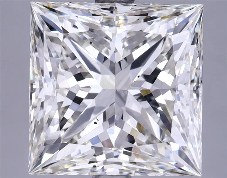 4.87ct Princess Lab Grown Diamond (Colour G, Clarity SI1, IGI Certified)