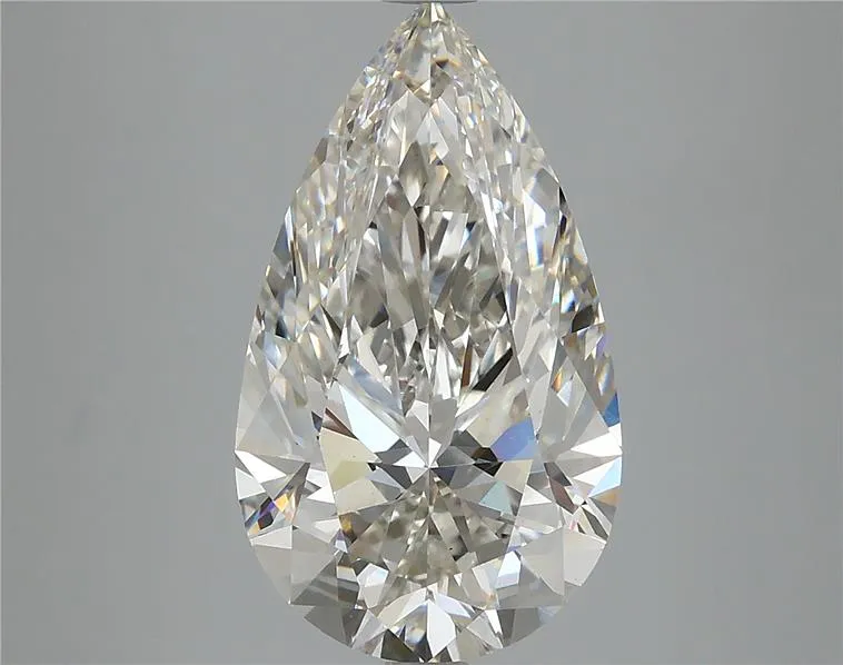 4.95ct Pear Lab Grown Diamond (Colour H, Clarity VVS2, IGI Certified)