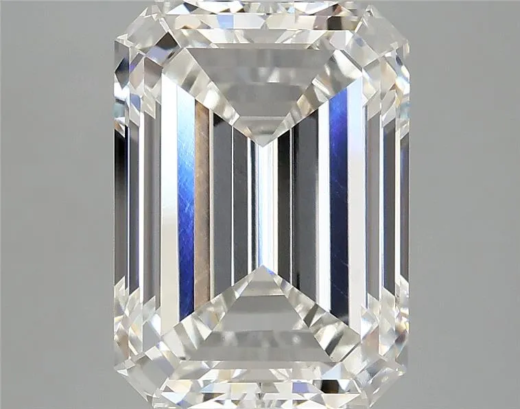 5.00ct Emerald Lab Grown Diamond (Colour F, Clarity VVS2, IGI Certified)