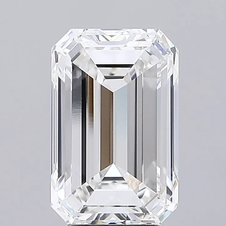 5.01ct Emerald Lab Grown Diamond (Colour F, Clarity VVS2, IGI Certified)