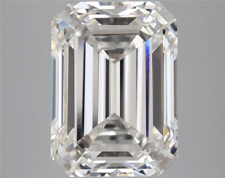5.02ct Emerald Lab Grown Diamond (Colour F, Clarity VVS2, IGI Certified)