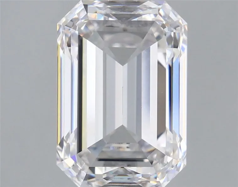 5.02ct Emerald Lab Grown Diamond (Colour F, Clarity VVS2, IGI Certified)
